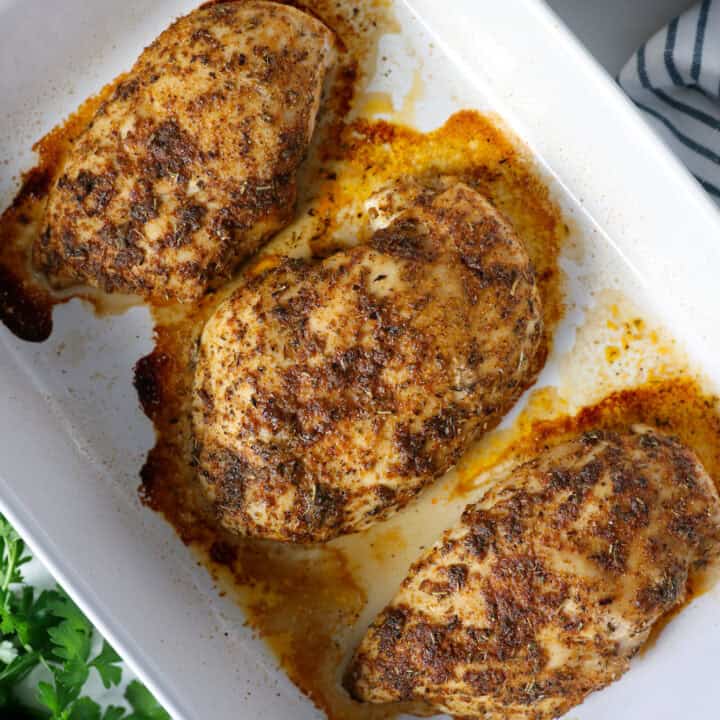 Baked Chicken Breast Recipe (Video) - Maple Jubilee