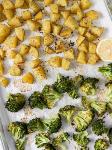 Roasted Broccoli and Potatoes